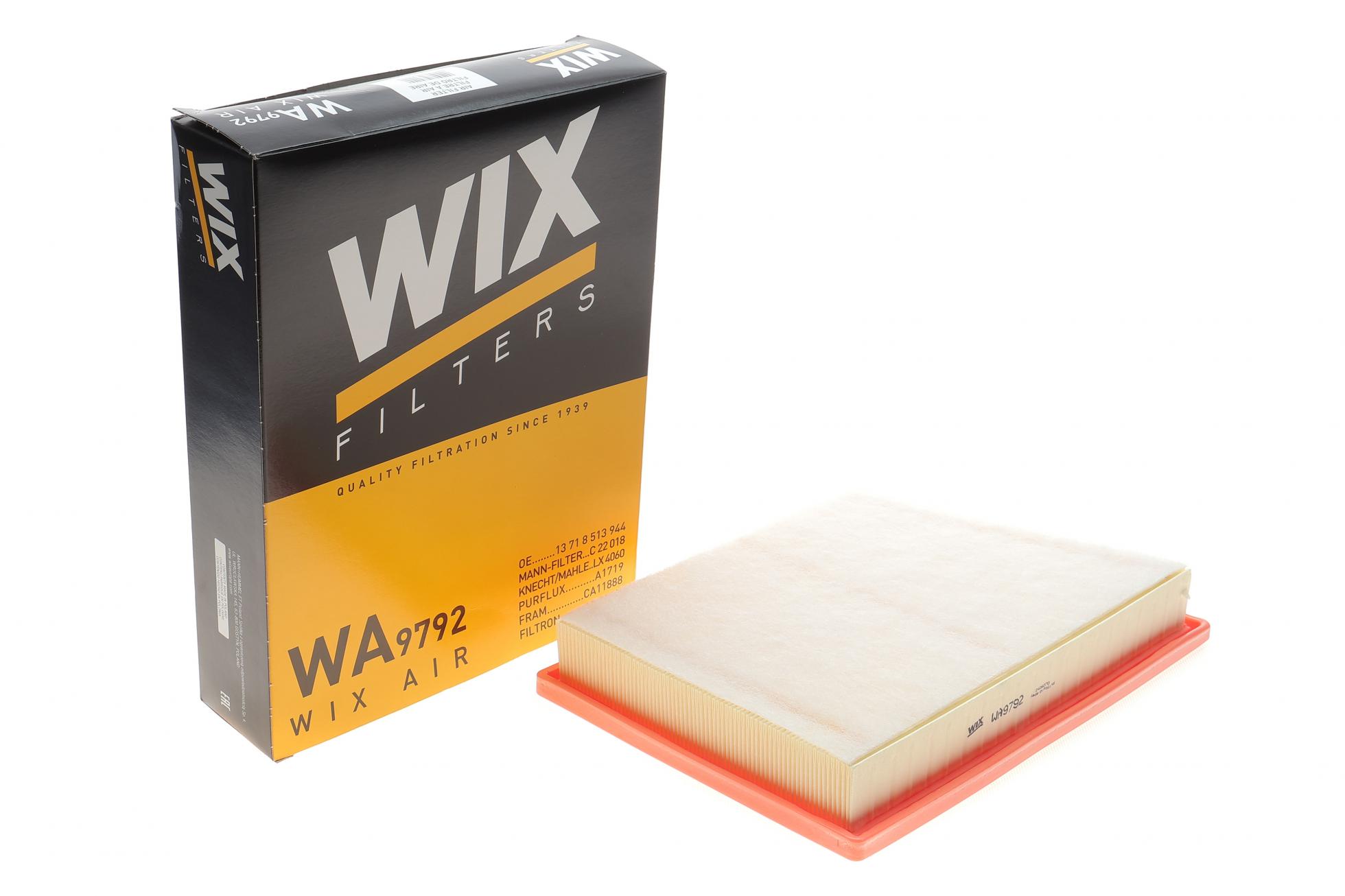 WA9792 WIX FILTERS